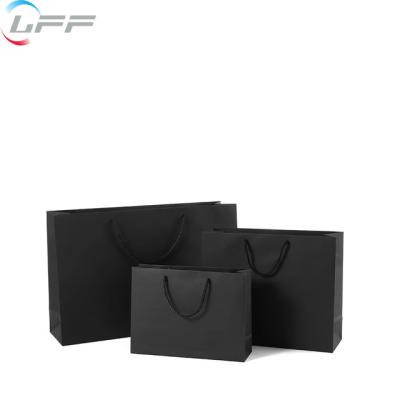 China Boutique Recyclable Wholesale Colored Shopping Paper Bag For Retail for sale