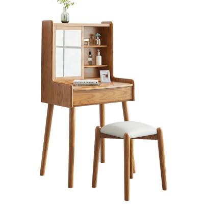 China Wooden Modern Storage Home Furniture Mirror Dresser Vanity Set Vanity Set Makeup for sale