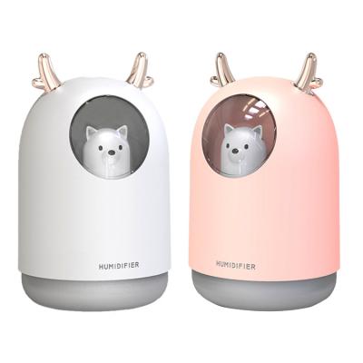 China Car Household Appliances Small and Exquisite Cute 300ML USB Mini Air Humidifier Essential Oil Humidifier for sale