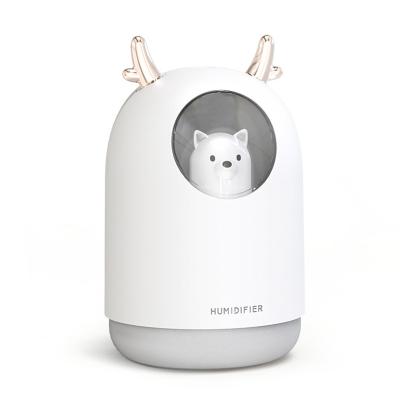 China Mini Humidifier Small Cute Rabbit USB Eco-friendly Personal Ultrasonic Humidifier Desktop Humidifier for sale