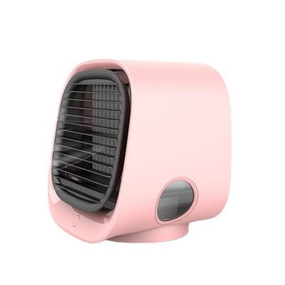 China Portable Hotel Personal Home Mini Desk Air Cooler Usb Humidifier Purifier 3 Speed ​​Room Cooler for sale