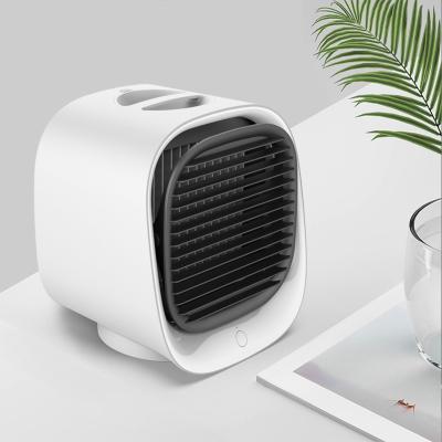 China Mini Air Coolers USB Portable Room Air Conditioner Strong Wind Air Cooling Desk Fans Rechargeable Fans for sale