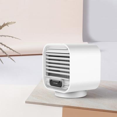 China Portable Air Conditioner Strong Wind Small Household Table Air Cooling Fans Desktop Mini Air Coolers for sale