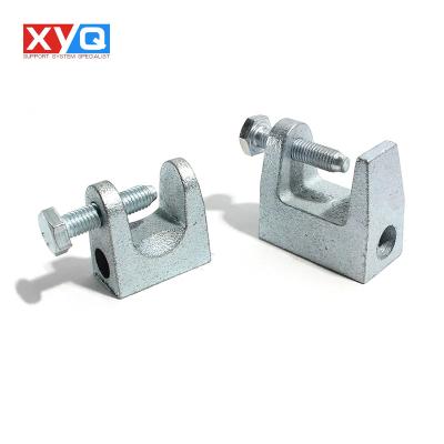 China Supporting System Use beam clamps for H steel structures China factory refined malleable steel abrazaderas de viga for sale