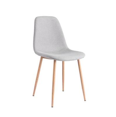 China Hot Sale Factory Contemporary Modern Supply Dining Chair Metal Legs Upholstery Velvet Fabric Seat Dining Chairs for sale