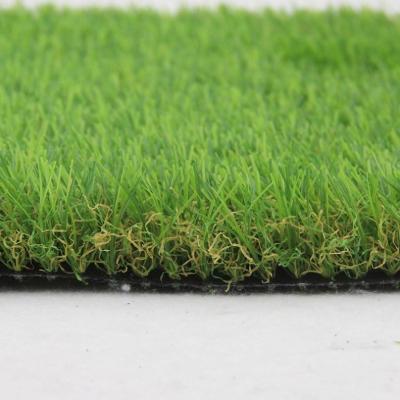 China Dtex 13000 AVG High Design Plastic Outdoor Fake Grass Cover Landscaping Lawn Artificial Turf for sale