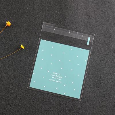 China Recycled Materials Customize Cool Small Dot Tote Bag Self Adhesive Sealing Bag for sale