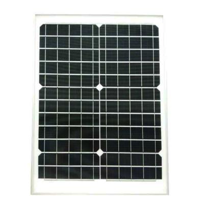 China Solar Panel 12V 20W , Mono Mono Crystal Silicon Solar Panel 12V 20W Aluminum Alloy Frame Size: 480*350*17mm for sale