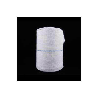 China Dressings And Care For Materials Custom Zigzag Rolled 4ply Medical Adhesive Gauze Roll Te koop