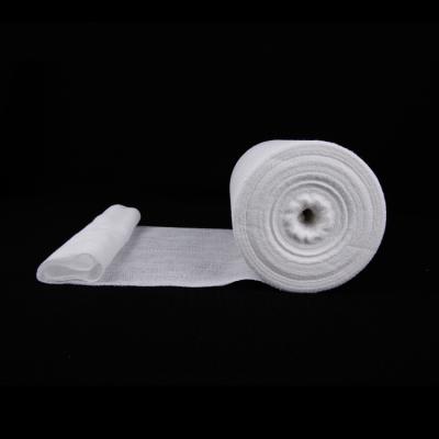 China Dressings And Care Of Materials Zigzag Rolled Pillow Shape Hydrophilic Absorbent Gauze Bandage Roll Te koop