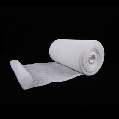 China Dressings And Care First Aid Medical Materials 100% Cotton 100 Yards Gauze Roll for sale