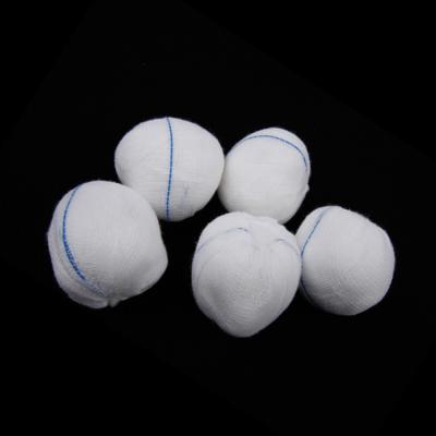 China With Or Without OEM Detectable Medical X-Ray Disposable Absorbent Gauze Ball à venda