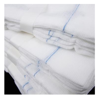 China Medical Sterile Absorbent Sponge Cotton Gauze Washed Lap 100% Abdominal Pad for sale