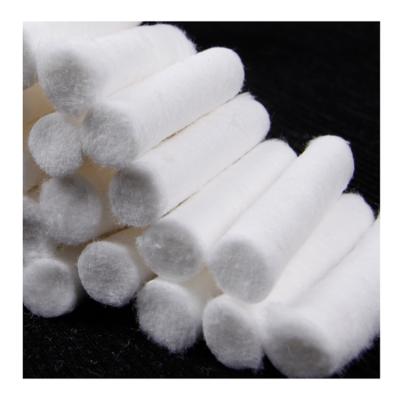 China Flexibility 8mm 10mm 12mm * 3.8cm Organic Facial Dental Cotton Rolls for sale