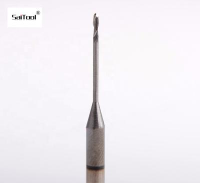 中国 CNC Machining Milling Saitool 2 Flutes Long Neck Ball Nose End Mills For Graphite 販売のため