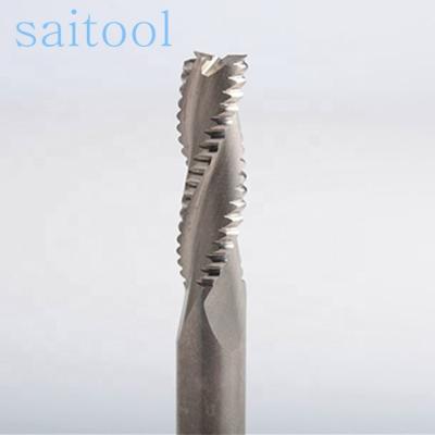 中国 CNC Three Flute 3F Stainless Steel Gear Bit CNC Carbide Milling End Mill For Metal Hard Cutting 販売のため