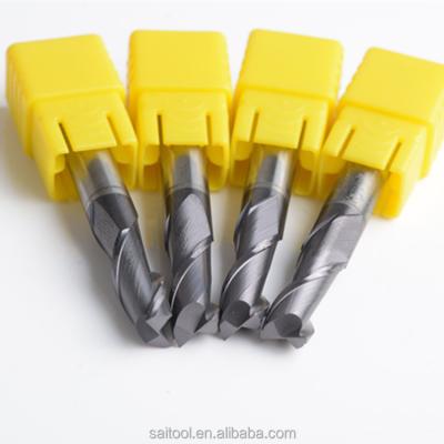 中国 CNC Machine Tools 2flutes Process Square Carbide End Mill / Used Carbide End Mill Cutter For Woodworking And Metal Steel 販売のため