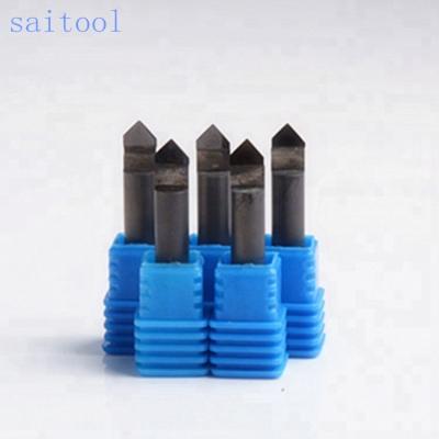 China Wear-Resistance PCD Diamond V Bit For Stone Engraving for sale