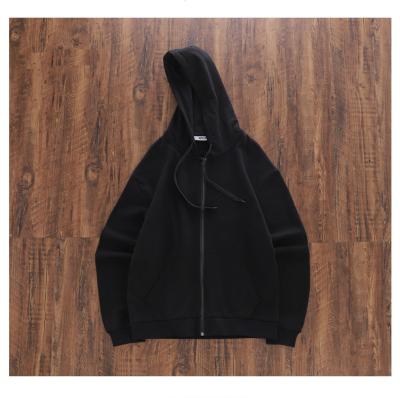 China Anti-wrinkle 2020 spring and autumn new sweater men's pullover full hooded cardigan loose zipper knit jacket for sale