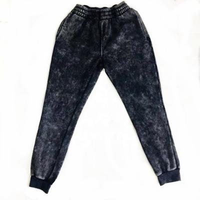 China Anti-wrinkle Hot Sale USA Market Do Old Washed Jogging Fleece Pants for sale