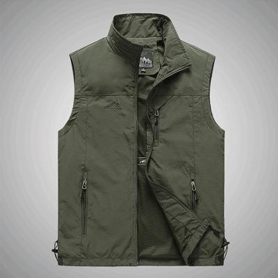 China Casual Outdoor Lightweight Quick Dry Work Safari Men's Fish Travel Vest QUICK DRY for sale