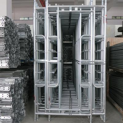 China Real Structure Pipe Layher All Round Mobile Ring Lock Pre-Galvanized Steel Factory Scaffolding for sale