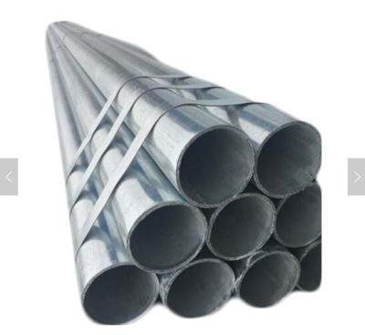 China Structure Pipe 0.8mm 1.0mm 1.2mm Thickness Diameter Chrome Plating Steel Tube Iron Round 25mm Galvanized Silver Pipe for sale