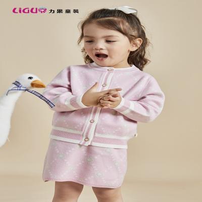 China Factory Direct Selling Cute Viable Children's Sweater 2-6 Year Old Sweet Girl Sweater Costume High Quality for sale