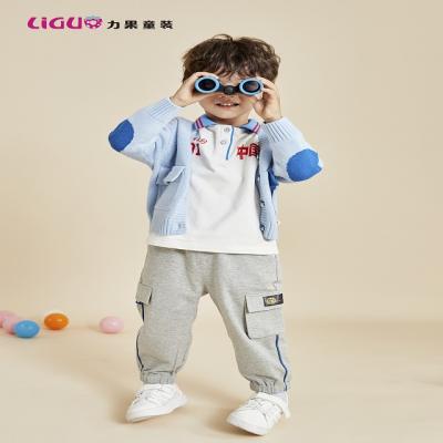 China New Design Lovely 2-6 Years Kids Sustainable Sweater Fashion Boy Casual Sweater Jacket for sale