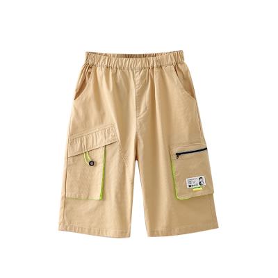 China Viable New Style Baby Boy Fashion Shorts Boys Cargo Hot Selling Khaki Shorts for sale