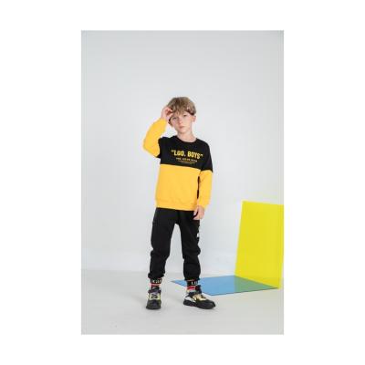 China Customized Viable Casual Kids Tops Boys Fashion Hooded Pullover for sale