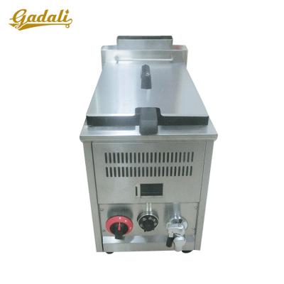 China Stainless Steel New Arrival Gas Fryer Basket French Fries +gas Deep Fryer Bangladesh for sale