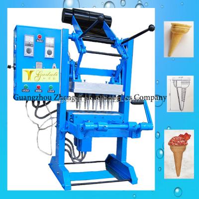 China Hot Fried Ice Cream Sale 10 Heads Ice Cream Cone Machine (ZQR-ET10) for sale