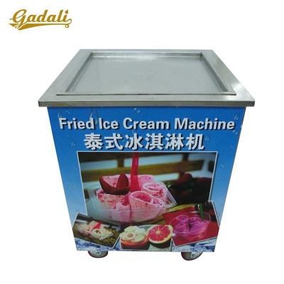 China Ice Cream Stainless Steel Freeze Table Electro Cold Plate Ice Cream Machine for sale