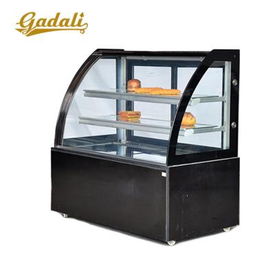 China Single-temperature Cold Storage Cake Display Showcase Refrigerator Cake Showcase Desk for sale