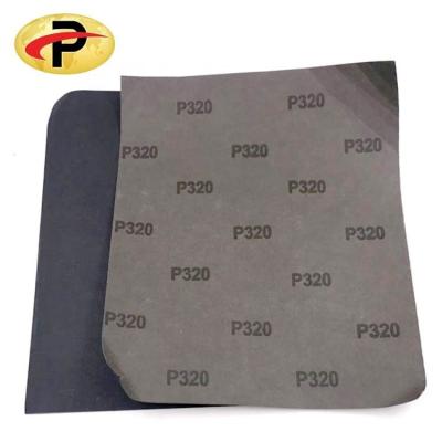 China High Performance Gray Color Silicon Carbide Abrasive Paper Sandpaper for sale