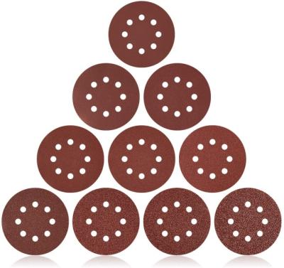 China 2-9 Inch 2-9 Inch Aluminum Oxide Abrasives Sand Paper Polishing Buffing Polishing Wood Plastic Rubber Sanding Disc for sale