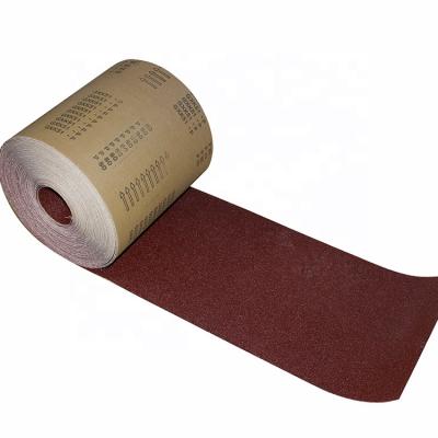 China GK51 Small Aluminum Oxide Sand Cloth Polishing Abrasive Roll for sale