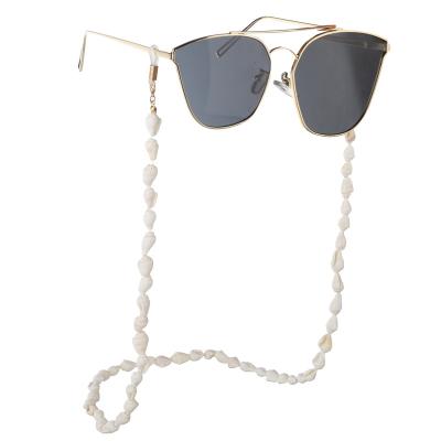 China Fashion Punk Hiphop Shell Sunglasses Chains Women Fashion Necklace Reading Glasses Tie Holder Strap Rope For Eyewear Thongs Chains for sale