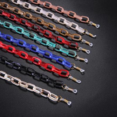 China Fashion Hiphop Amazon Eyewear Chain Sunglasses Punk Hot Selling Lightweight Colorful Strings For Girls for sale