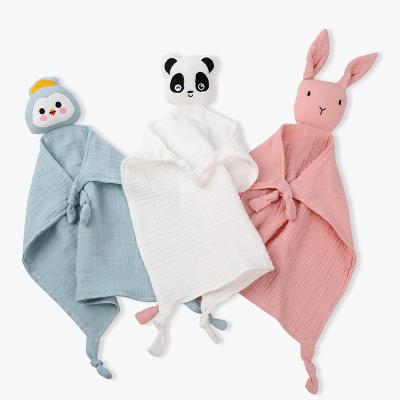 China 100% Cotton Anti-Static Hot Selling Plush Baby Soothing Comforter For Newborn for sale