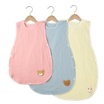 China High Quality Antibacterial Super Soft Good Elastic Solid Color Baby Sleep Sack for sale