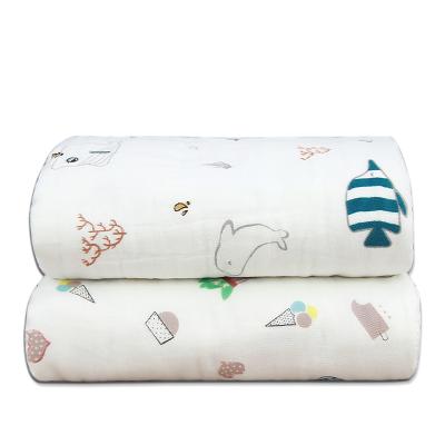 China Sustainable Hot Selling Customized Cute Bath Towel Baby Bath Cartoon Print Cotton Cute Bath Towel for sale