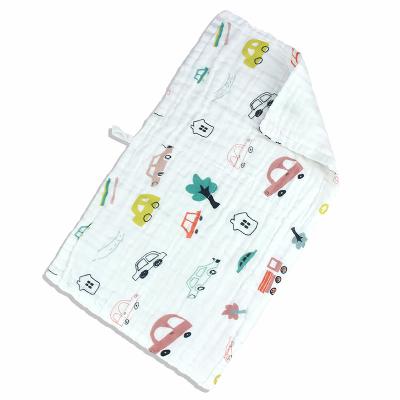 China Sustainable Factory Wholesale Baby Hitting Towels 100% Cotton Strap Hook Baby Towel for sale