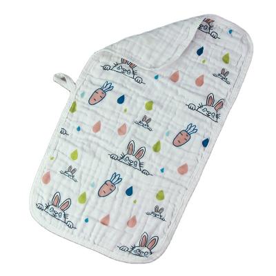 China Various Sustainable Good Quality High Quality Custom Personalized Gauze Cotton Baby Towel for sale