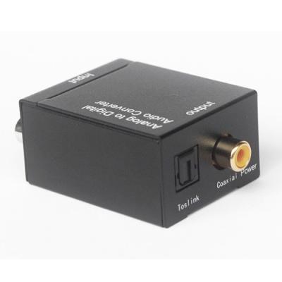 China English Version 2RCA L/R Analog Audio To Digital Toslink Optical Coaxial ACD Audio Converter for sale