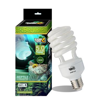 China 26W UVB 5.0 Reptile UVB Compact Fluorescent Lamp Viable For Turtle Chameleon for sale