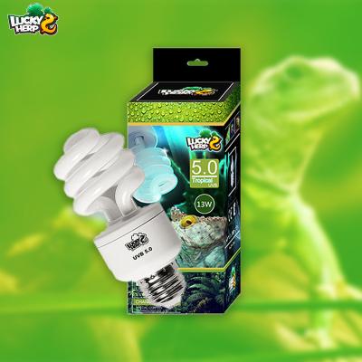 China Factory Directly Supply Sustainable Desert Rainforest Compact Fluorescent Reptile Light 13W 15W UVB UVB Lamp for sale