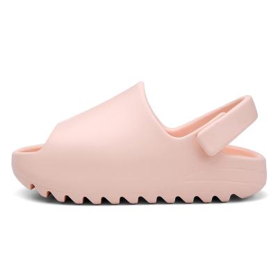 China 2022 Cheap yezzys Anti-slippery summer beach foam runner yeezi kids sandals inspired slides slippers dropshipping toddler baby yezzy shoes for sale