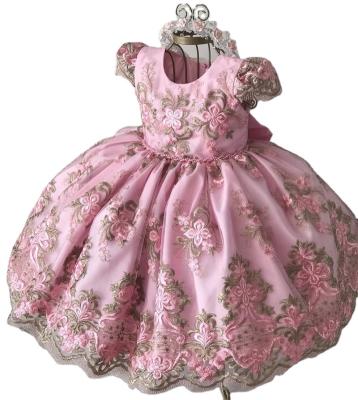 China Wholesale Anti-static Elegant Princess Wedding Dress Children Party Dress New Year Kids Dresses Girls Birthday Party Vestido for sale